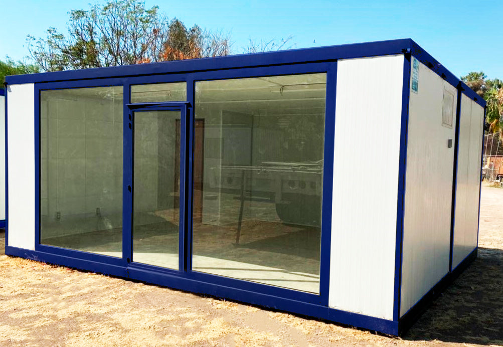 Modula Doble con Ventanal 6.00 x 4.88m