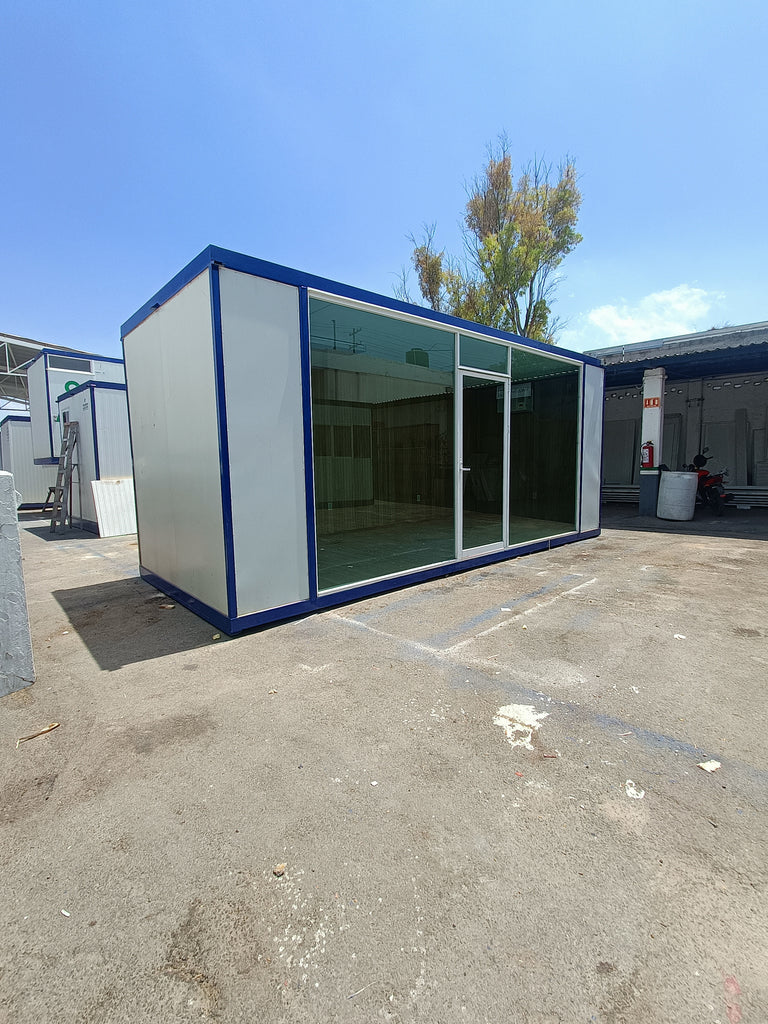 Oficina Semifija con ventanal 6.00 x2.44m