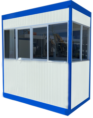 Caseta de vigilancia 1.22 x 2.44 m