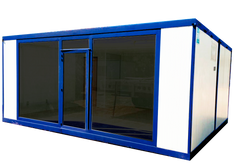 Modula Doble con Ventanal 6.00 x 4.88m